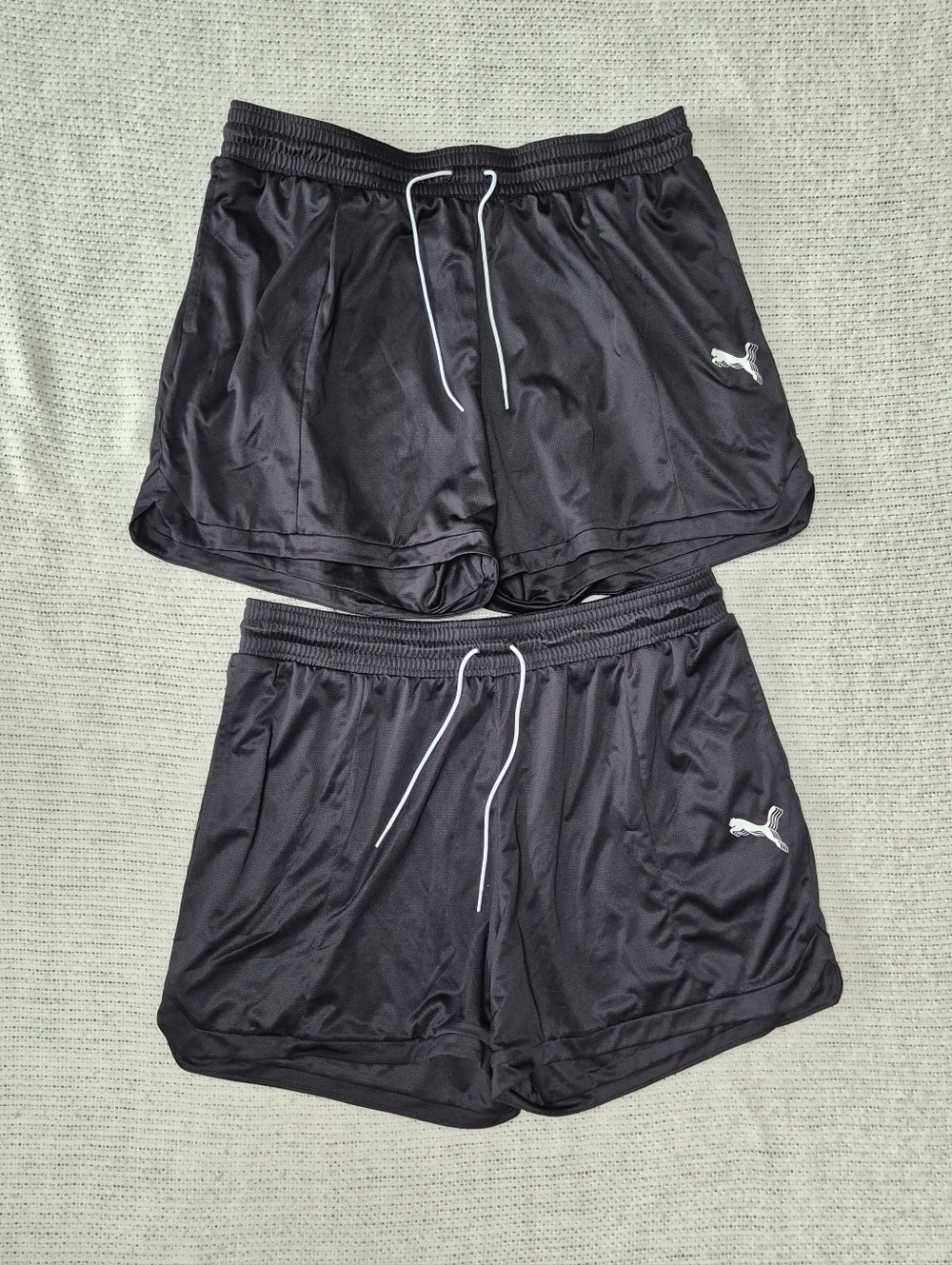 Two 2XL Puma Athleic Mesh Shorts